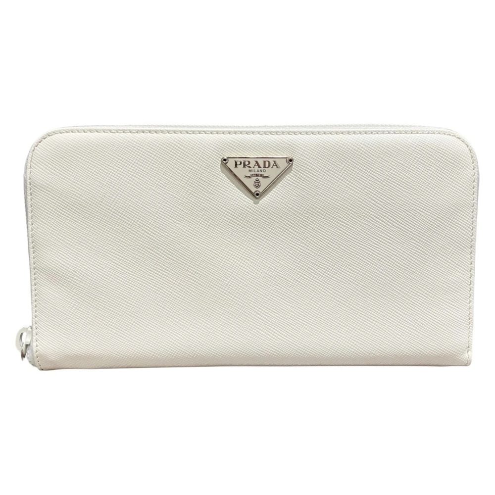 Prada PRADA Long Wallet Saffiano Leather M506A